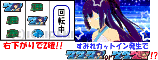 パチスロツインエンジェルBREAKの2確すみれ